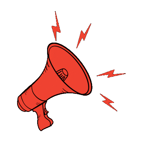 Megaphone Sticker by PTB