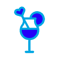 Cocktail Sticker by WFHomie