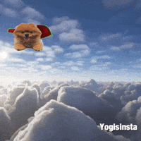 Flying Super Hero GIF
