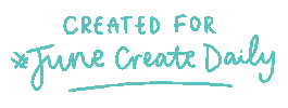 June Create Daily Sticker