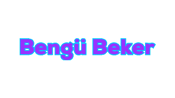 Bengü Beker Sticker