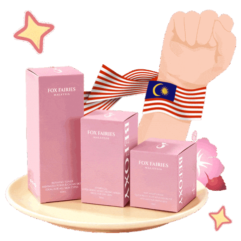 Shopping Skincare Sticker by Fox Fairies Malaysia