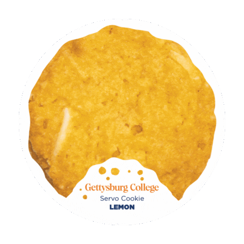 Lemon Cookies Sticker by Gettysburg College