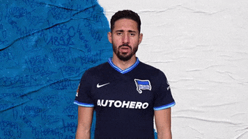 Just Breathe Reaction GIF by Hertha BSC
