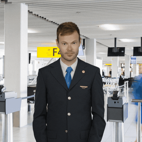 Cabin Crew Travel GIF by KLM