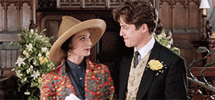 four weddings and a funeral fiona film 90s hugh grant four weddings 