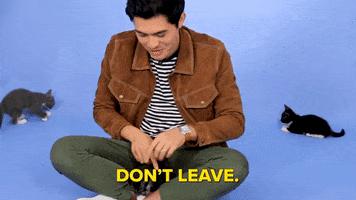 Dont Leave Me Crazy Rich Asians GIF by BuzzFeed