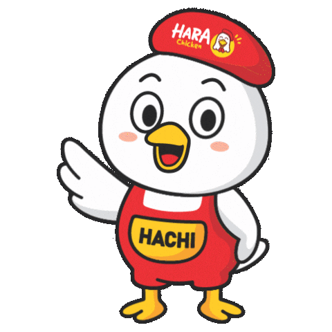 Hachi Sticker by Hara Chicken