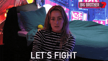 Lets Go Fight GIF by Big Brother Australia
