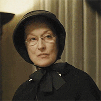 Angry Meryl Streep GIF