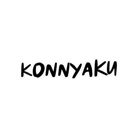 MR ISHII Shirataki & Konnyaku Sticker