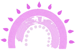 Rainbow Springtime Sticker