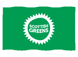 Logo Flag Sticker by Scottish Greens