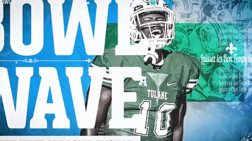 tulane bowlwave GIF by GreenWave