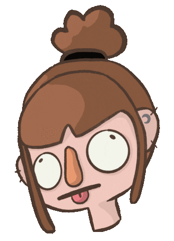 Girl Sticker