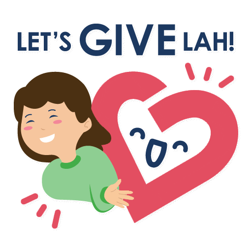 Heart Give Sticker by City of Good SG