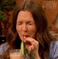 Drink Reaction GIF by The Drew Barrymore Show