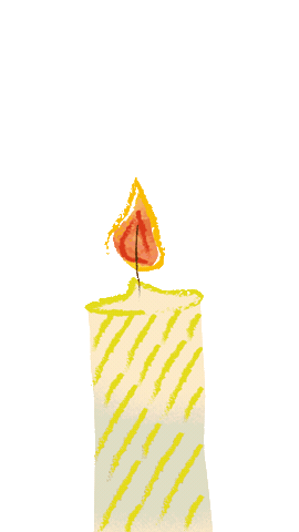 キャンドル Sticker by Kichijoji Candle Night