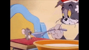 Tom And Jerry Nibbles GIF