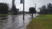 Evacuations Ordered in Sussex Inlet as Streets Left Flooded by Big Swells