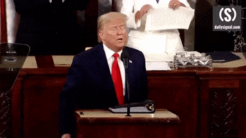 State Of The Union Trump GIF by The Daily Signal