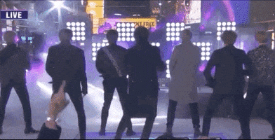 Bts GIF by New Year's Rockin' Eve