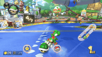 peacefulrespite video games mario kart GIF