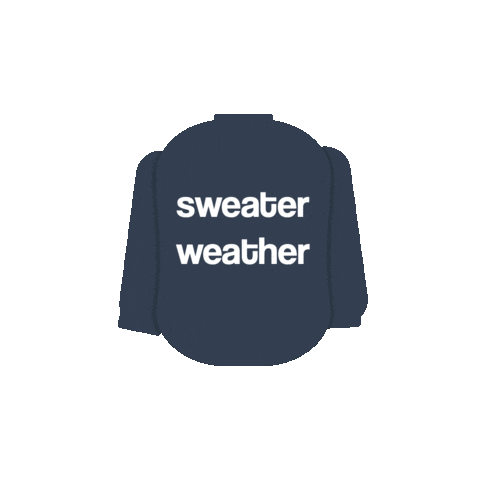 Sweater Weather Sticker