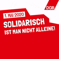 Solidarity Dgb GIF by Deutscher Gewerkschaftsbund (DGB)