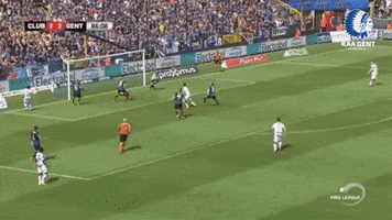 Club Brugge Goal GIF by KAA Gent