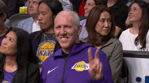 Los Angeles Hello GIF by NBA - Find & Share on GIPHY