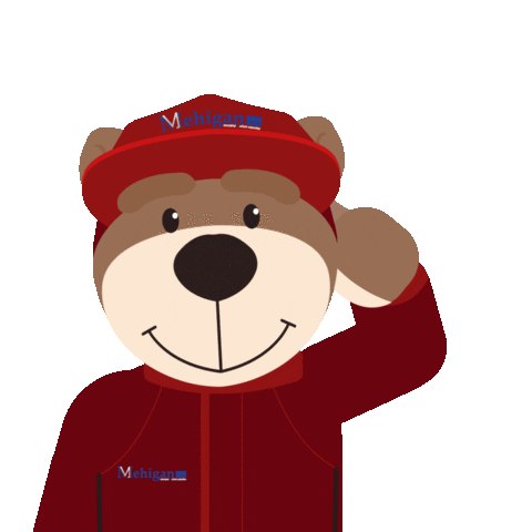 Mehiganbear Sticker by Mehigan LLP