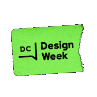 Washington Dc Animation Sticker by DC Design Week
