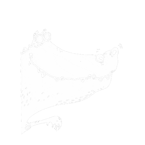 Dino Smell Sticker