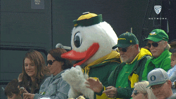 Clap Mascot GIF by Pac-12 Network