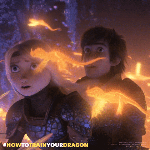 How To Train Your Dragon Wow GIF by DreamWorks Animation