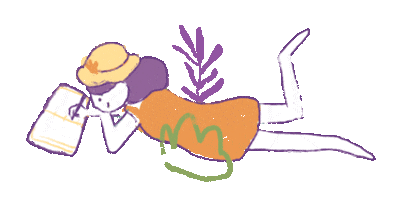 Illustration Plant Sticker