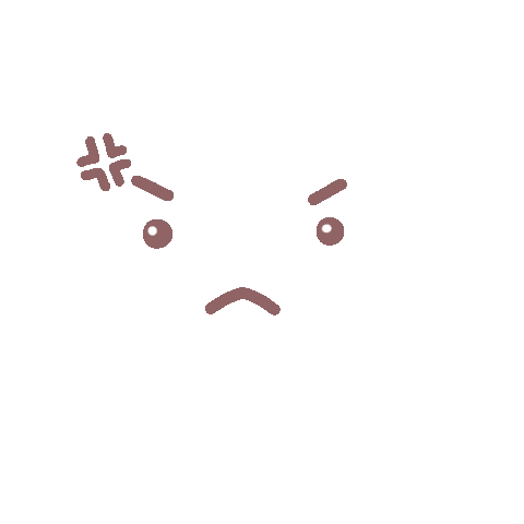 Angry Sticker