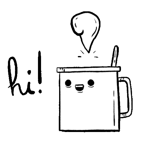 Happy Cup Of Tea Sticker