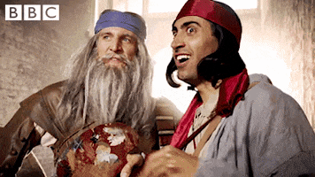horrible histories wow GIF by CBBC