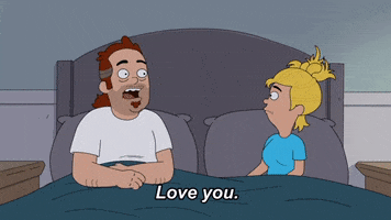 Love You Bedtime GIF by AniDom