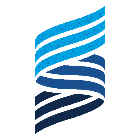 Blue Devils Logo Sticker by University of Wisconsin-Stout