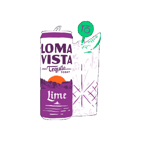 Loma Vista Tequila Soda Sticker