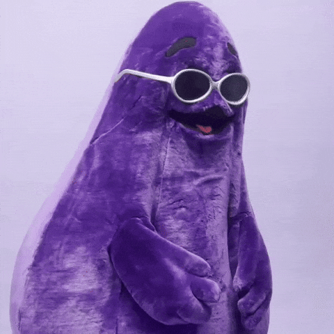 Mcdonalds Grimace GIF by McDonald's France