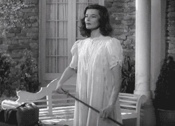 Angry Katharine Hepburn GIF