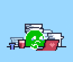 Sad Work GIF by Potatozzz by 9GAG