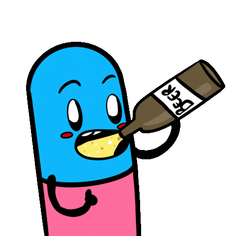 Party Beer Sticker