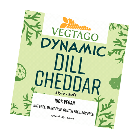 Vegtago Vegan Cheese Sticker by vegtago