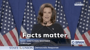Gretchen Whitmer Facts Matter GIF by GIPHY News