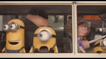 omg minions shaking listen to me